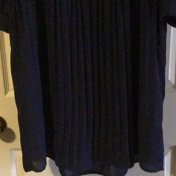 Navy blue Halston dress. - Picture 5 of 5